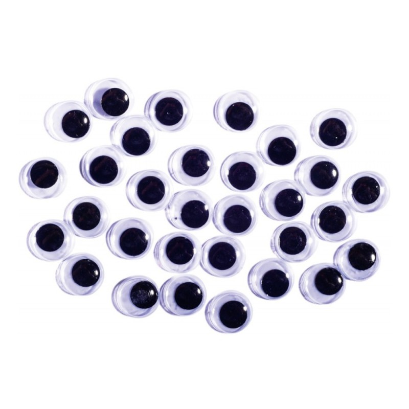 Seturi pentru Artizanat, Ochisori, 15 mm, 30 Bucati