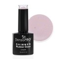 Shimmer Rubber Base SensoPRO Milano, 19 Glimmer Champagne, 10 ml