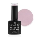 Shimmer Rubber Base SensoPRO Milano, 27 Milk Coffee, 10 ml