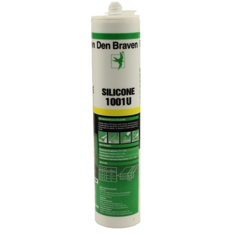 Silicon Universal 1001 U, Interior si Exterior, Maro, 280 ml
