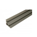 Sina Dubla Inferioara pentru Sistem Esterno 80, 2500 mm, Finisaj Aluminiu, Ideal Feroluc
