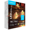 Sir de Lumini pentru Craciun, Modee, Led, Lumina Calda, cu Baterii si Clema