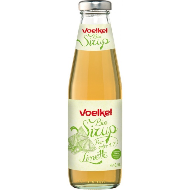 Sirop BIO de Limete 1:7, 500 ml, Voelkel