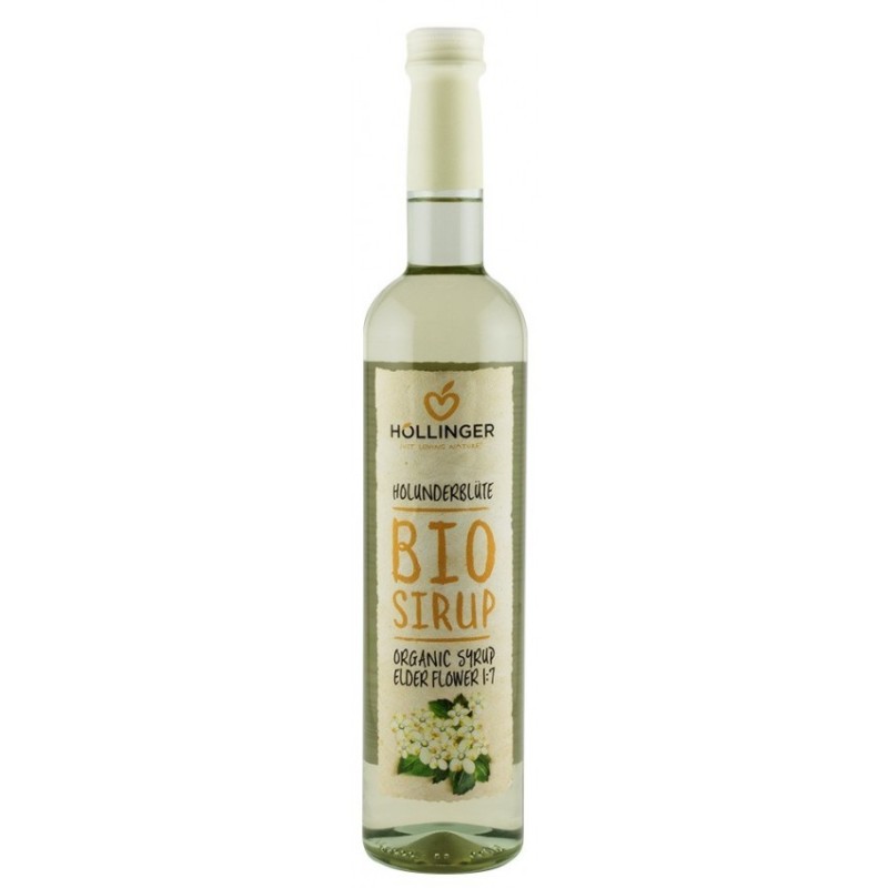 Sirop BIO din Flori de Soc, 500 ml, Hollinger