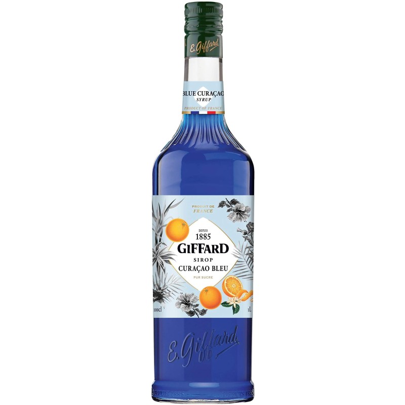 Sirop Blue Curacao, Giffard, 1 l