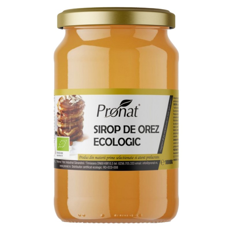 Sirop de Orez Bio Pronat, 1000 g