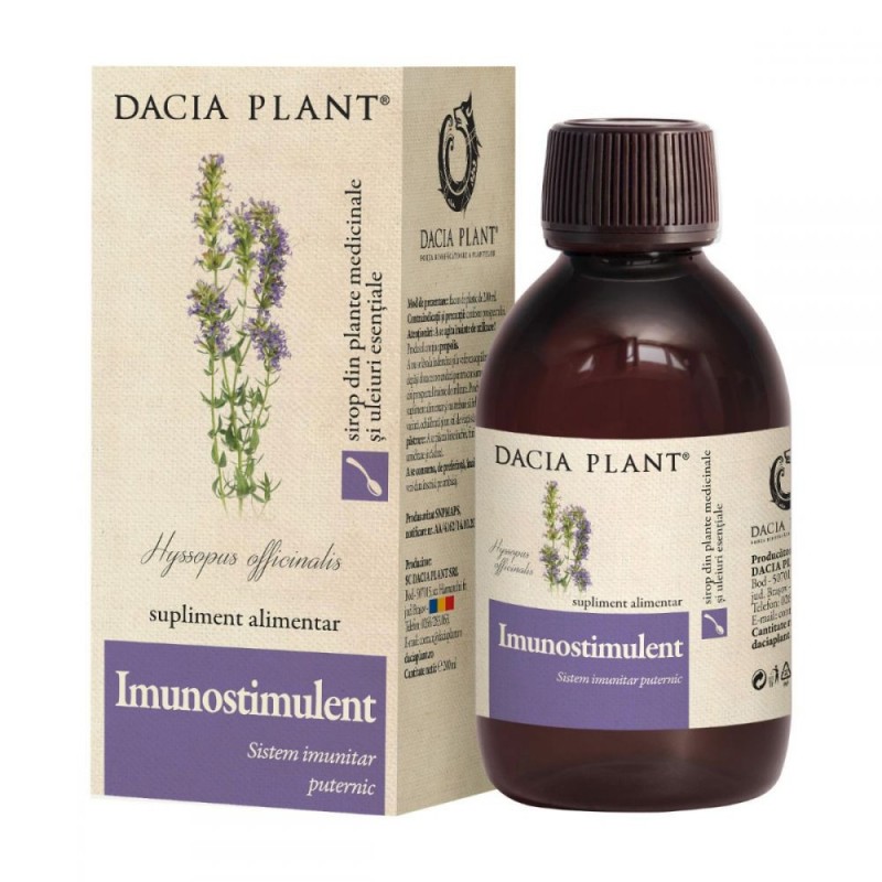 Sirop Imunostimulent, 200 ml, Dacia Plant