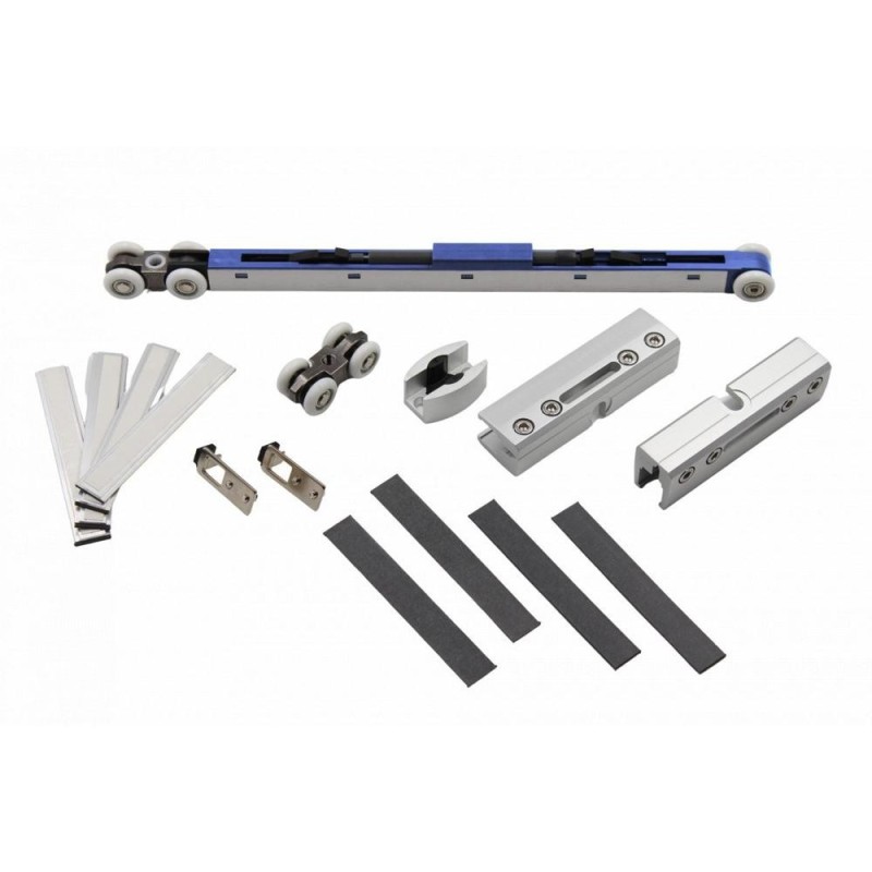 Sistem de Glisare Volo 80, Set pentru 1 Usa din Sticla cu Amortizare Inclusa