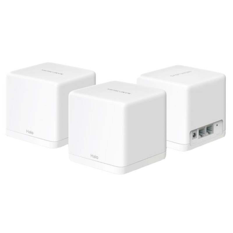 Sistem Mesh Wi-Fi pentru Intreaga Casa AC1300 3 Noduri, Halo H30G Mercusys