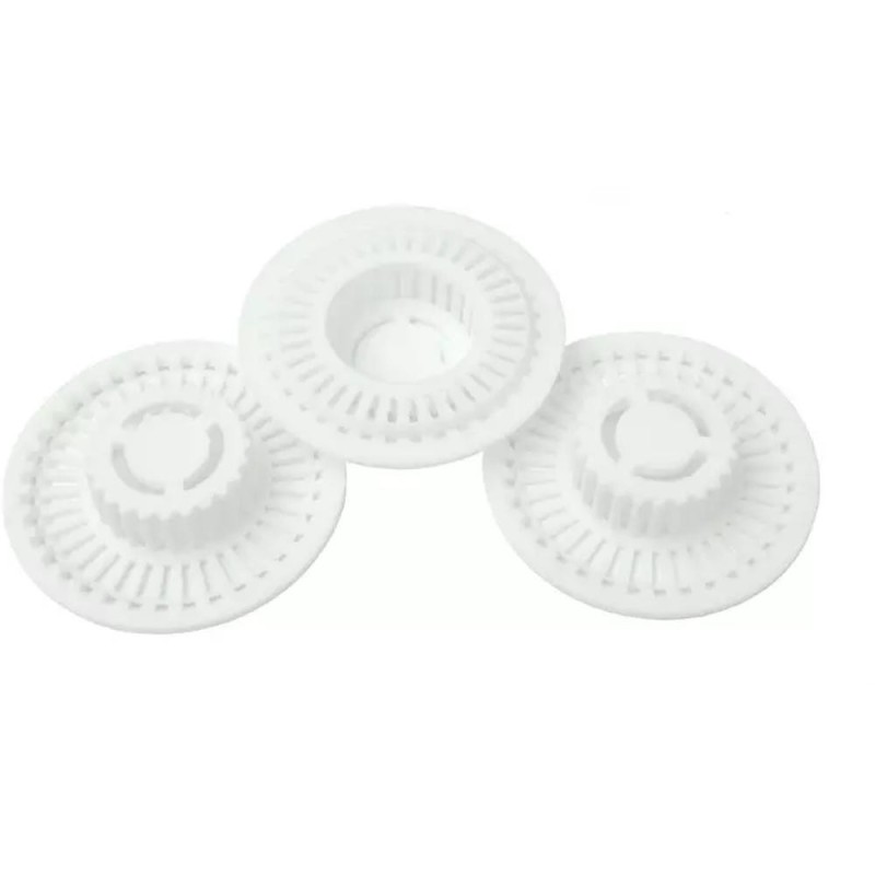 Sita din Plastic pentru Chiuveta, Alb, 3 Bucati, Perfect Home