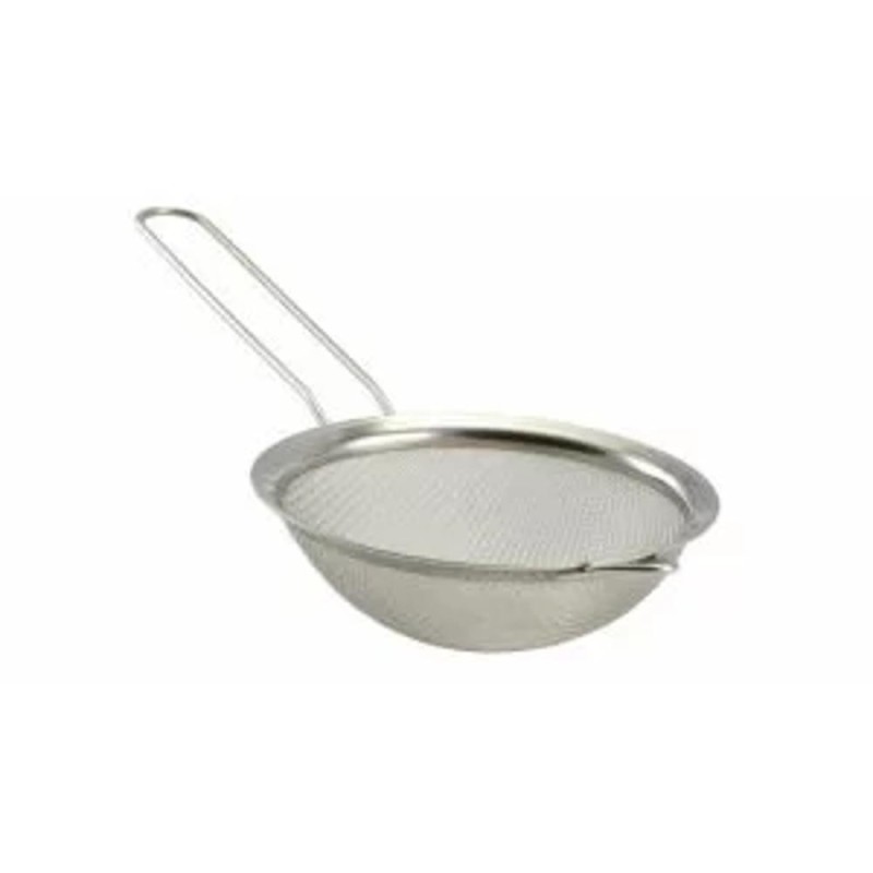 Sita Inox 16 x 32.5 cm, Strecurare Paste, Spuma Lapte, Perfect Home