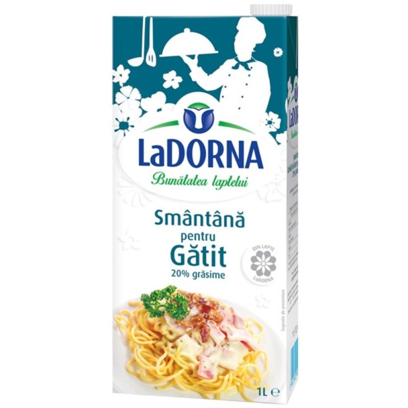 Smantana UHT pentru Gatit La Dorna, 20%, 1 l