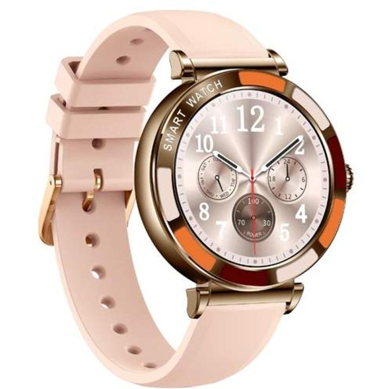 Smart Watch T-FIT 245 L, Ecran 1.27, Puls, Tensiune, SpO2, Apelare prin Bluetooth, IP67, Roz, Trevi