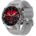 Smart Watch T-FIT 510 A, Ecran Amoled, Puls, Tensiune, SpO2, Apelare prin Bluetooth, IP67, Gri, Trevi