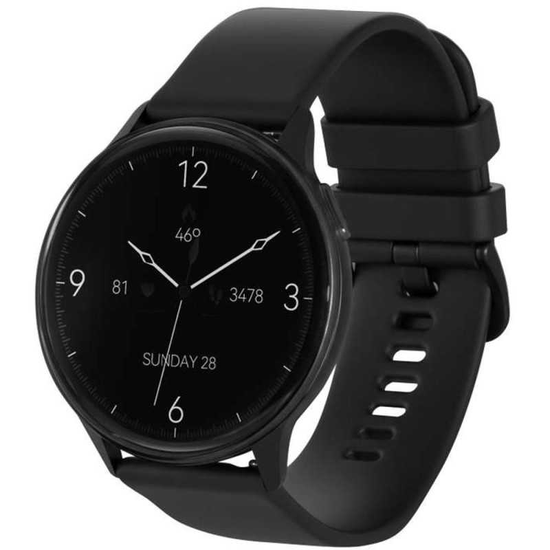 Smart Watch TF 255 FA, Ecran 1.43 Amoled, Apelare prin Bluetooth, Negru, Trevi 