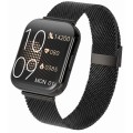 Smart Watch TF 275 FA, Apelare prin Bluetooth, Ecran 1.85 Amoled, Negru, Trevi 