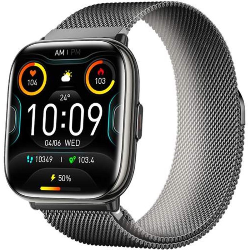 Smart Watch T-FIT 265 A, 1.75 Amoled, Ritm Cardiac, Apelare prin Bluetooth, IP67, Negru, Trevi