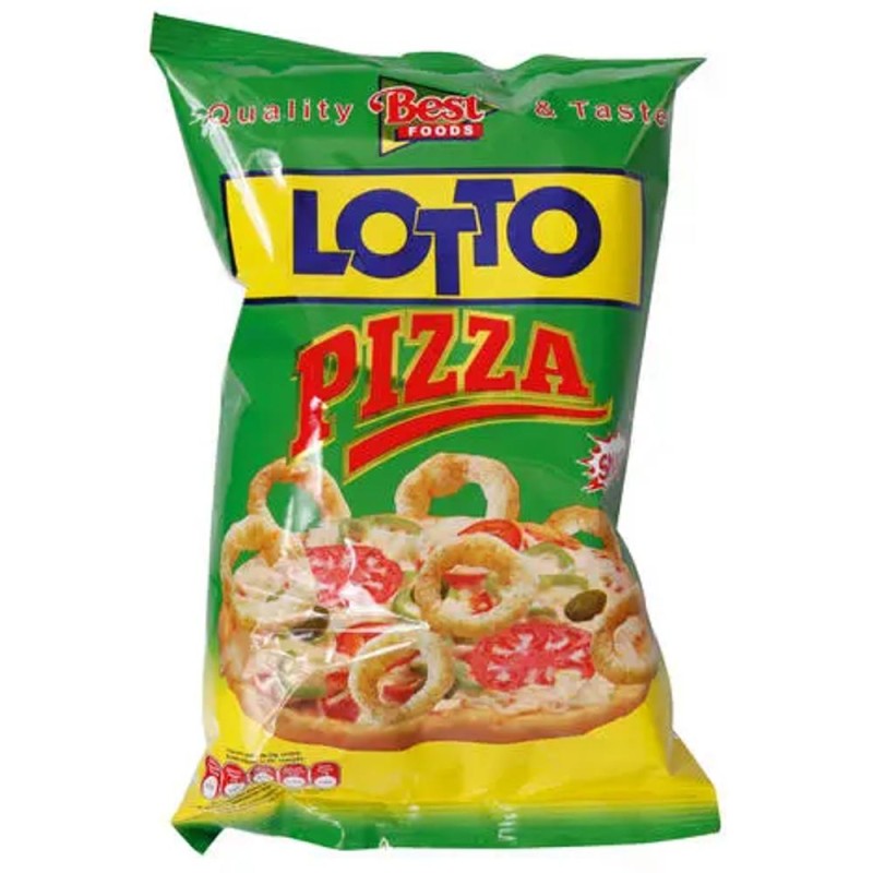 Snacksuri cu Aroma de Pizza Lotto, 75 g