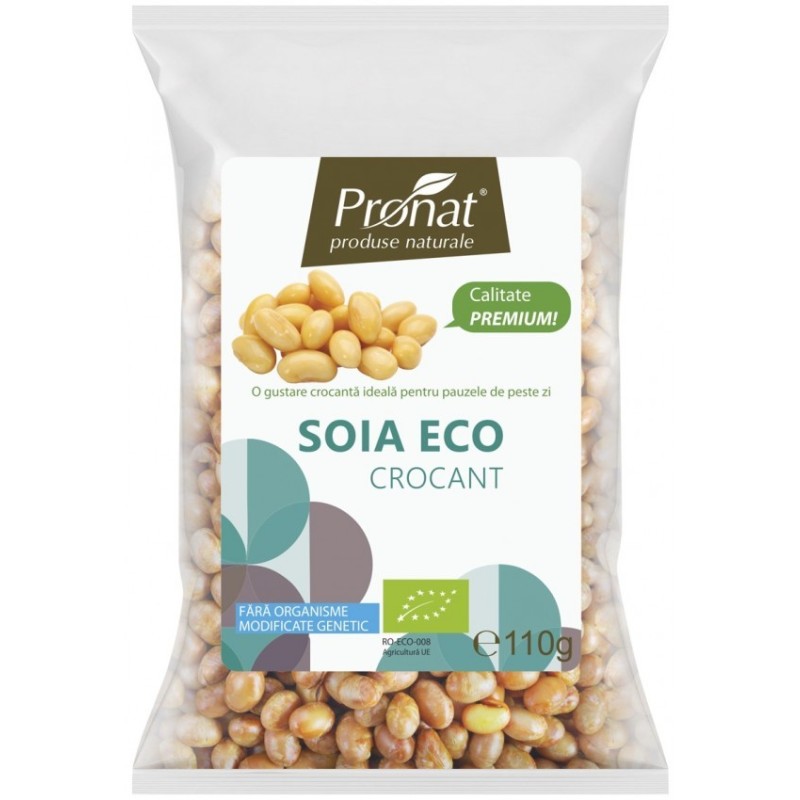 Soia Crocant, Bio, 110 g, Pronat