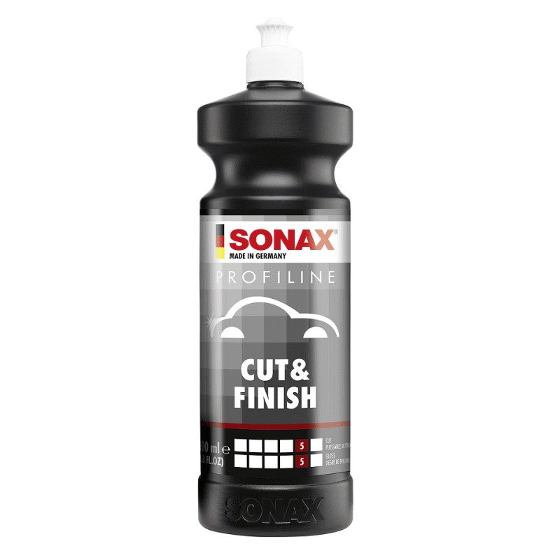 Solutie Abraziva pentru Corectia Vopselei, Cut&Finish, 250 ml, Sonax Profiline