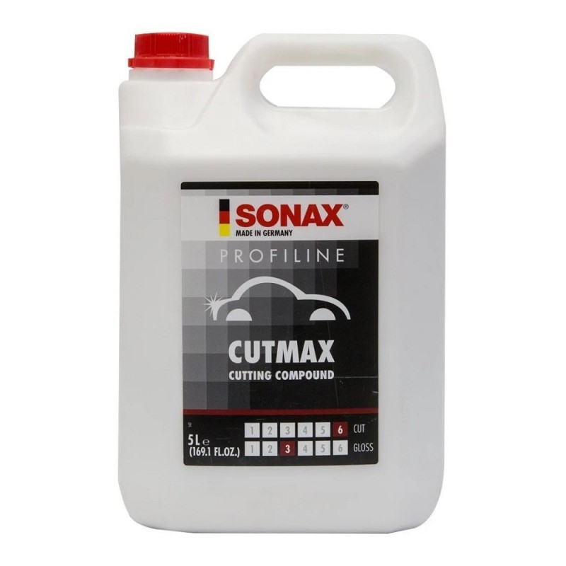 Solutie Abraziva pentru Corectia Vopselei, Profiline Cutmax, 5 l, Sonax