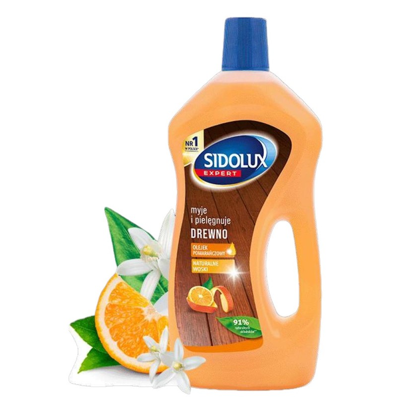 Solutie Curatare Suprafete din Lemn Sidolux Expert, 750 ml