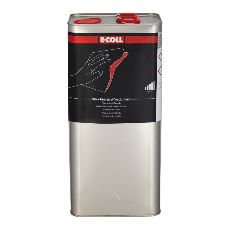 Solutie Nitro Universal, pentru Curatarea Dispozitivelor si Pistoalelor de Vopsit, E-coll, 6 l