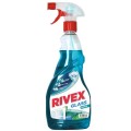 Solutie pentru Geam cu Pulverizator, Rivex Menta 750 ml