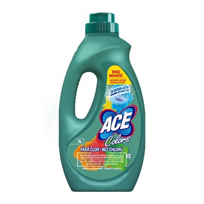 Solutie pentru Indepartarea Petelor Ace Colors, 1 l