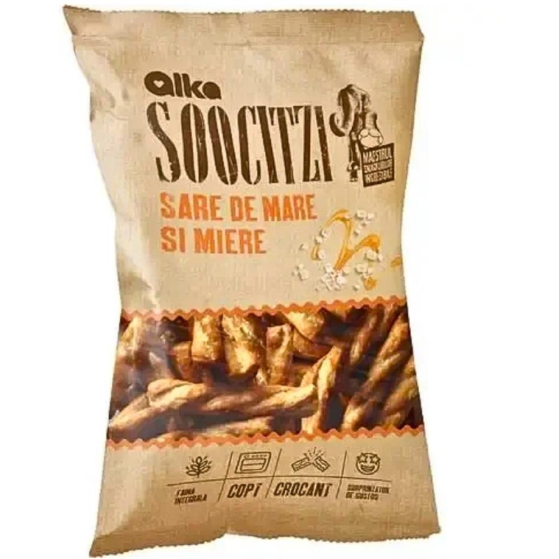 Soocitzi cu Sare de Mare si Miere Alka, 80 g