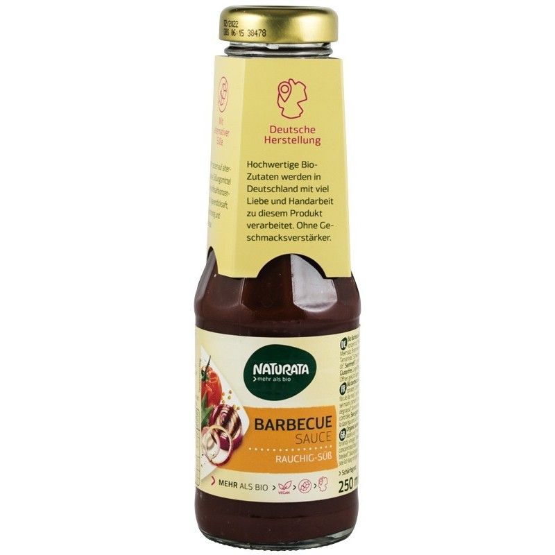 Sos Bio barbecue, 250 ml Naturata