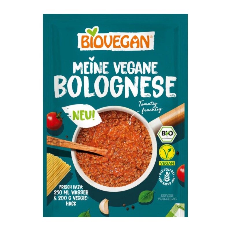 Sos Bio Bolognese, Vegan, Biovegan, 28 g