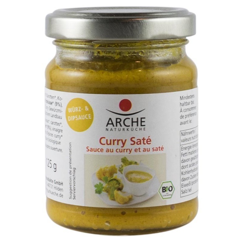 Sos Bio de Curry, Arche, 125g