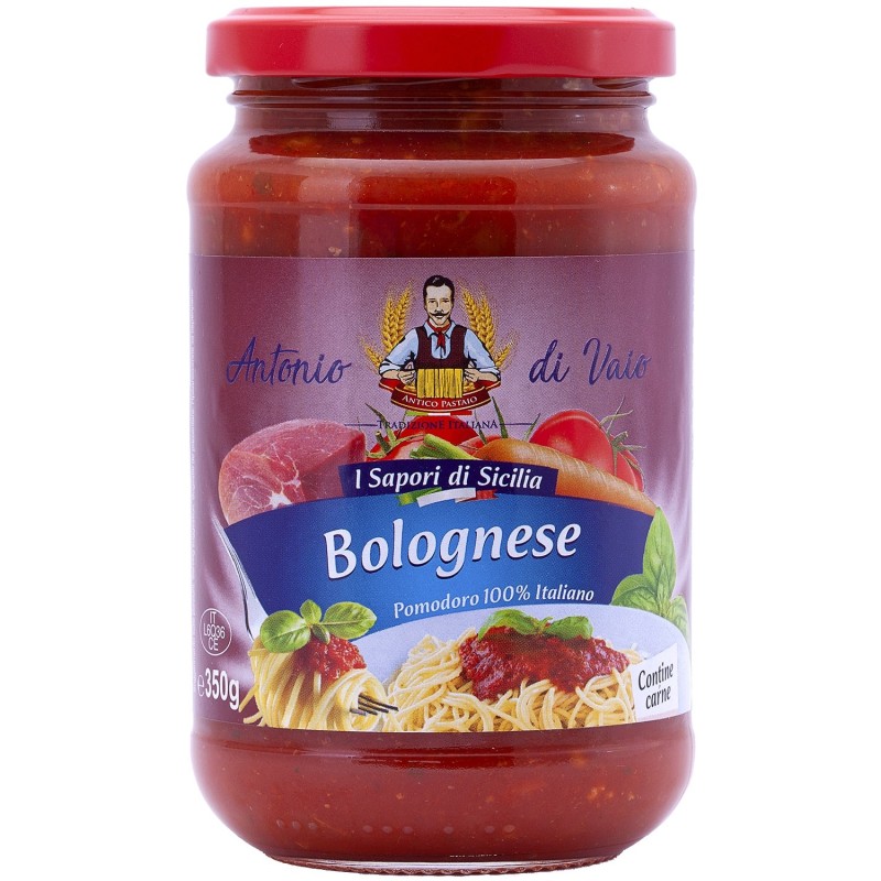 Sos Bolognese cu Carne pentru Paste Antonio di Vaio, 350 g