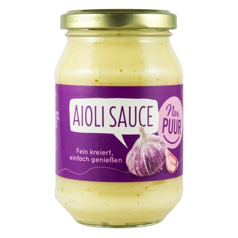 Sos cu Usturoi BIO, 250 ml, Nur Puur