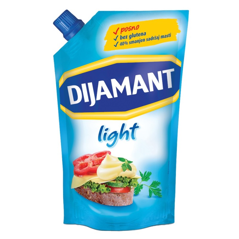 Sos de Maioneza Light fara Ou 30% Grasime, Dijamant, 285 ml