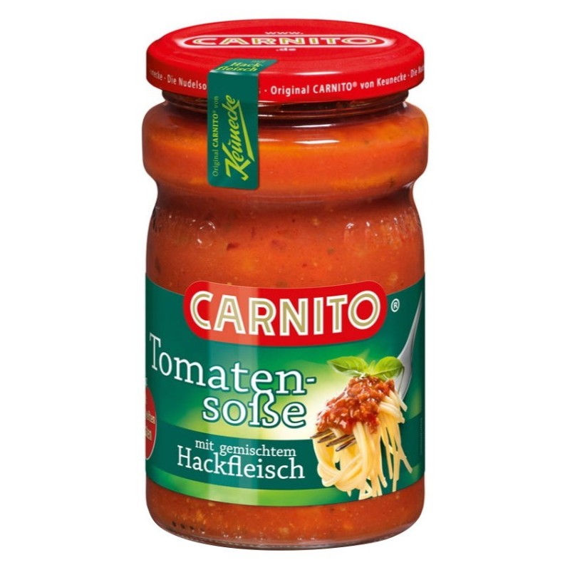 Sos de Rosii cu Amestec de Carne Tocata, 325 ml, Carnito