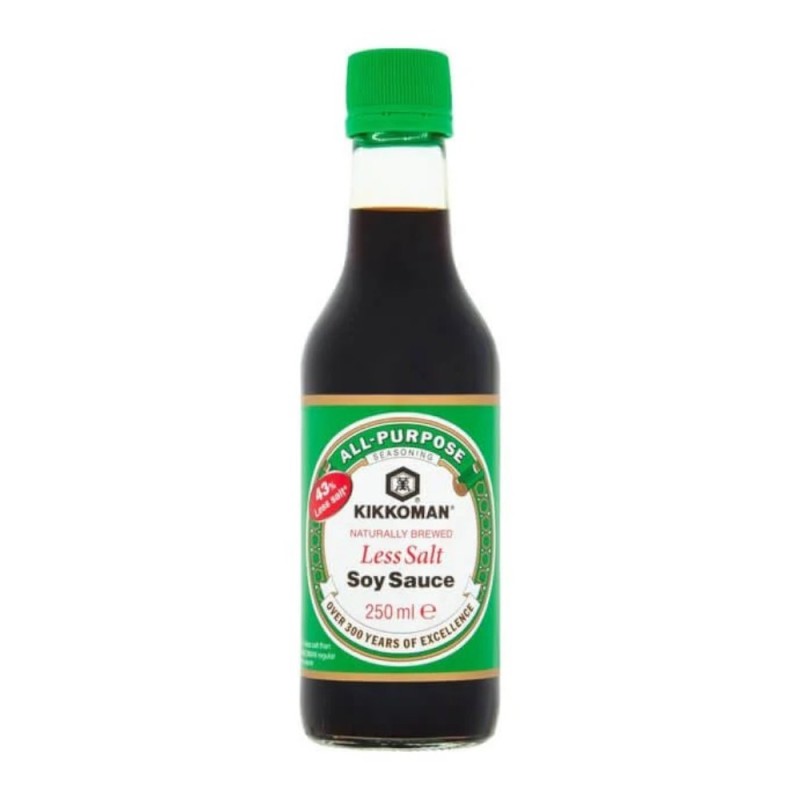 Sos de Soia, Kikkoman, Continut Redus de Sare, 250 ml