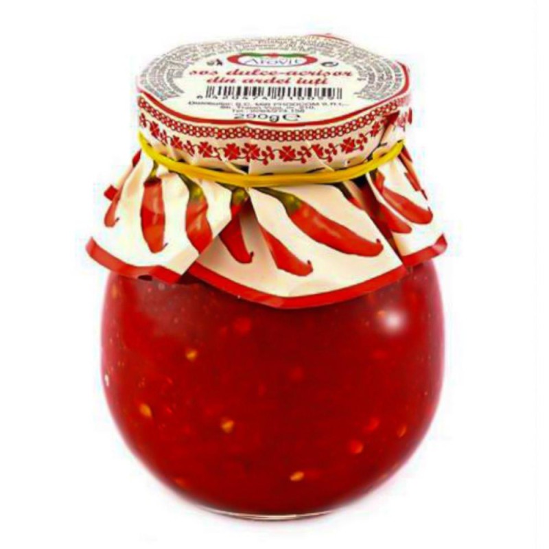 Sos Dulce Acrisor din Ardei Iuti Arovit, 290 g