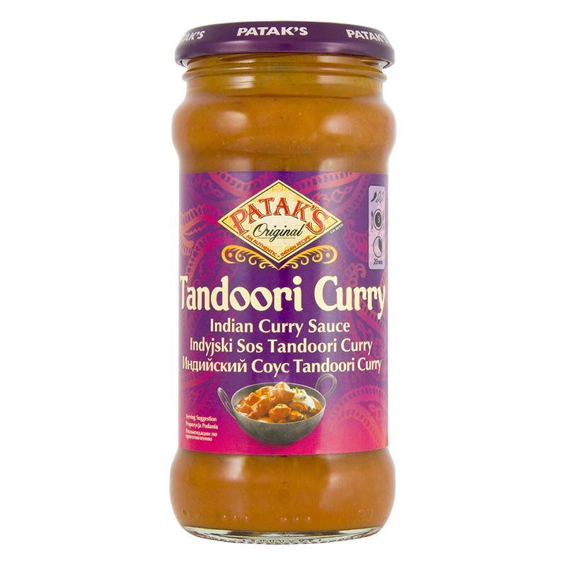 Sos Indian Tandoori Curry Patak's, 350 g