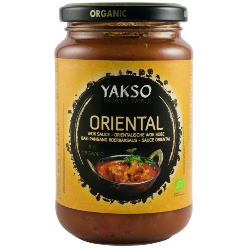 Sos Oriental pentru Wok, Bio, 350 g, Yakso
