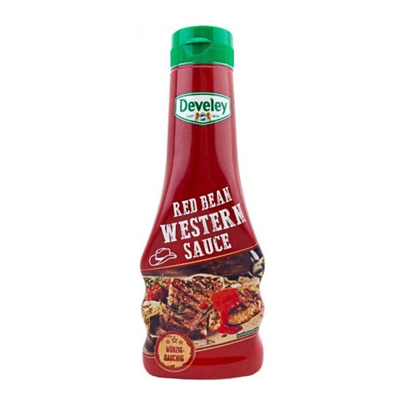 Sos Red Bean Western Develey 250 ml Pet