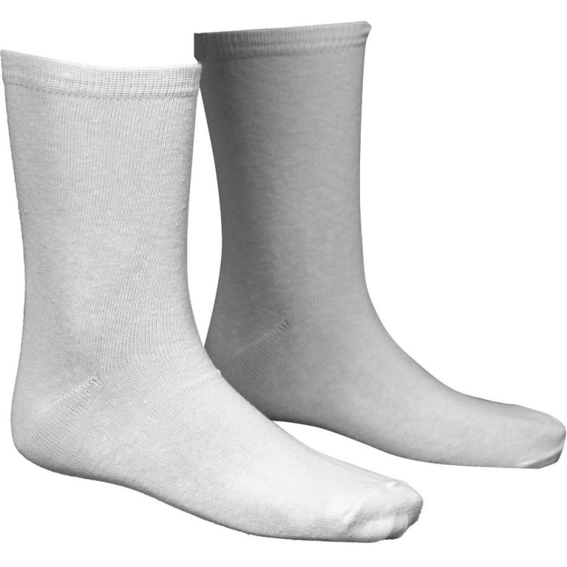 Sosete Lungi Albe, Marime 41-46, 5 Perechi