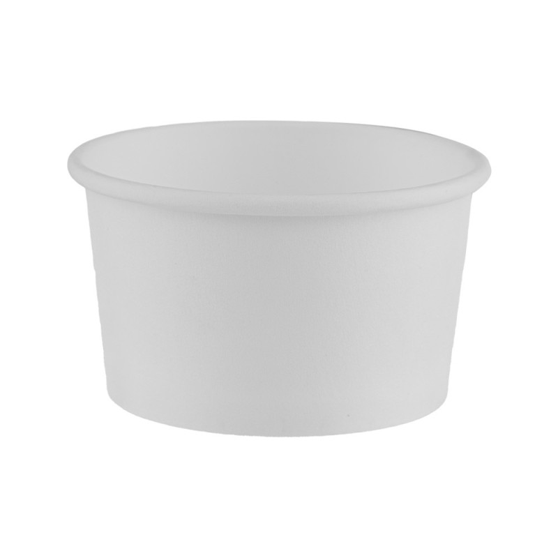 Sosiere Carton PLA Albe 60 ml, 100 Bucati