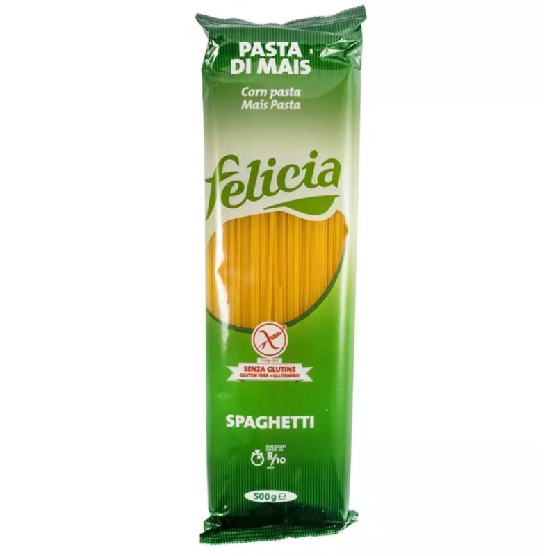Spaghete din Faina de Malai, fara Gluten, 500 g, Felicia
