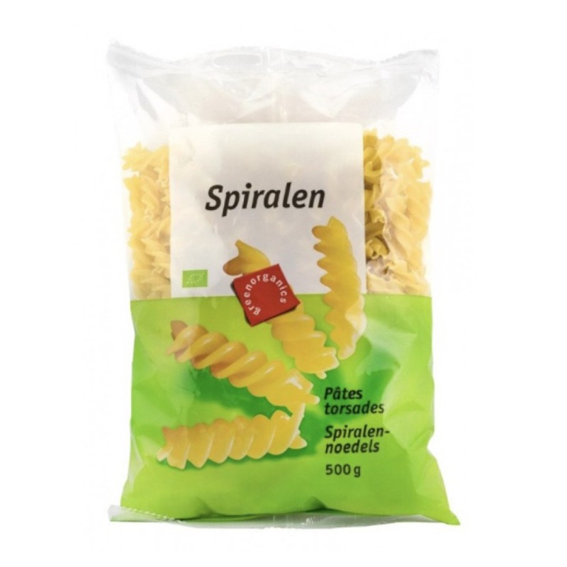Spirale Bio din Grau Dur, 500 g, Green Organics