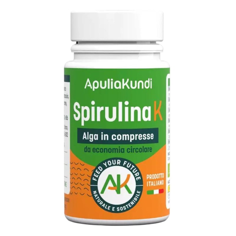 Spirulina Bio Capsule 40 g, 80 Comprimate, Apuliakundi