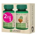 Spirulina si Ganoderma, 60 Comprimate 1+1 Cadou, Dacia Plant