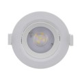 Spot LED Incastrabil Rotund Mobil, 5W, 75 mm, 4000K, Well