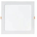 Spot LED Patrat, 18 W, 3CCT, SMD, Alexis, Alb